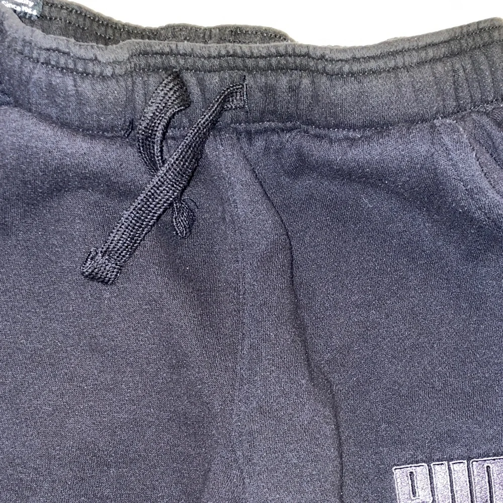 Puma Kids Black Joggers - Picture 5 of 9
